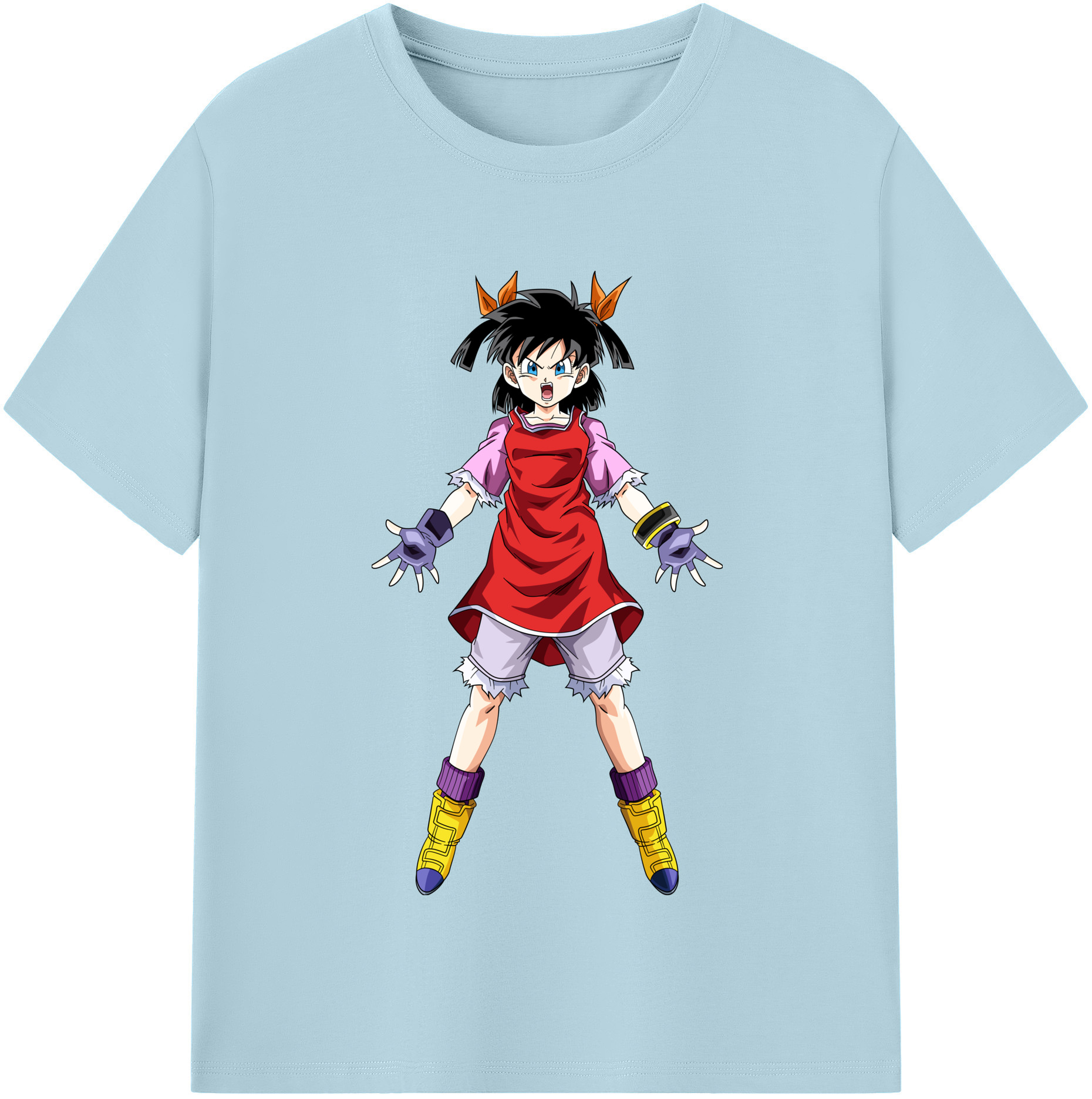 （画像用） ドラゴンボール パン DRAGON BALL Pan 綿100％半袖Tシャツ（フロントプリント）
